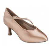 Ladies competition  court shoe with  a strap